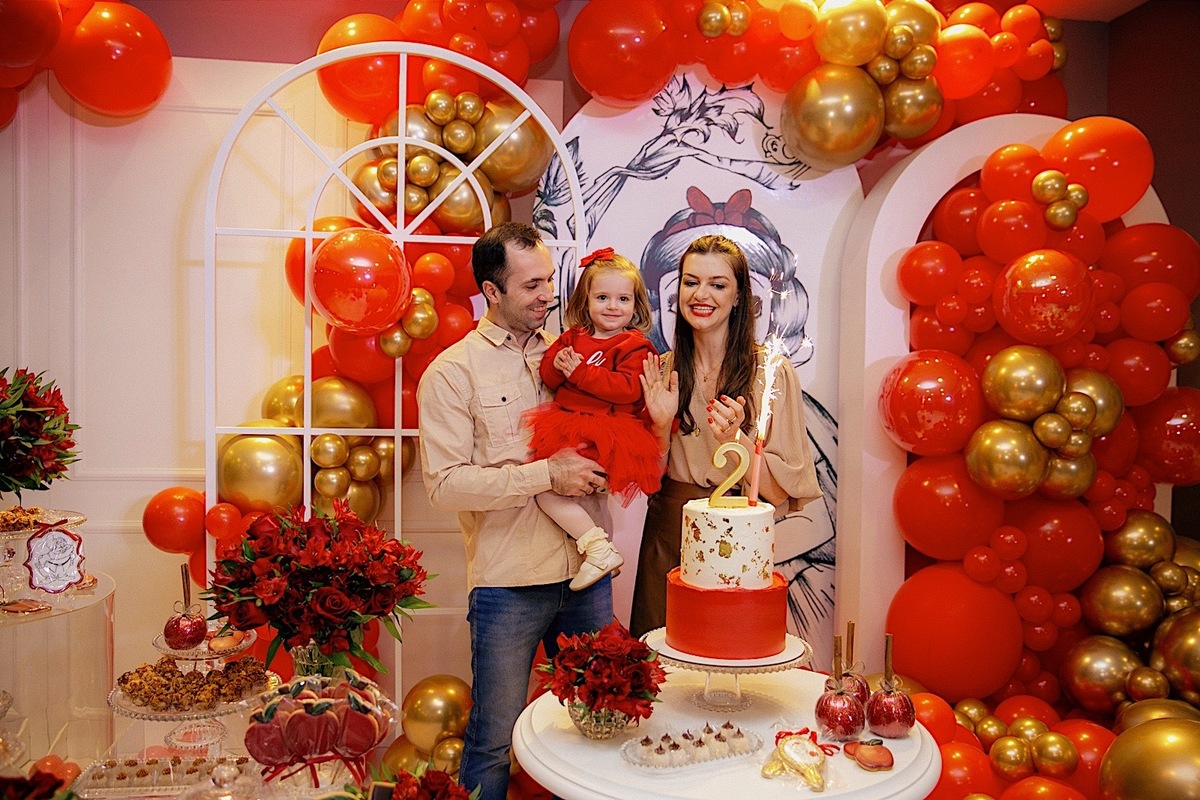 aniversario - festa de aniversario - aniversarsario infantil - mae de menina - tema branca de neve - fotografia de familia - fotografos jaragua do sul - chroma fotografia