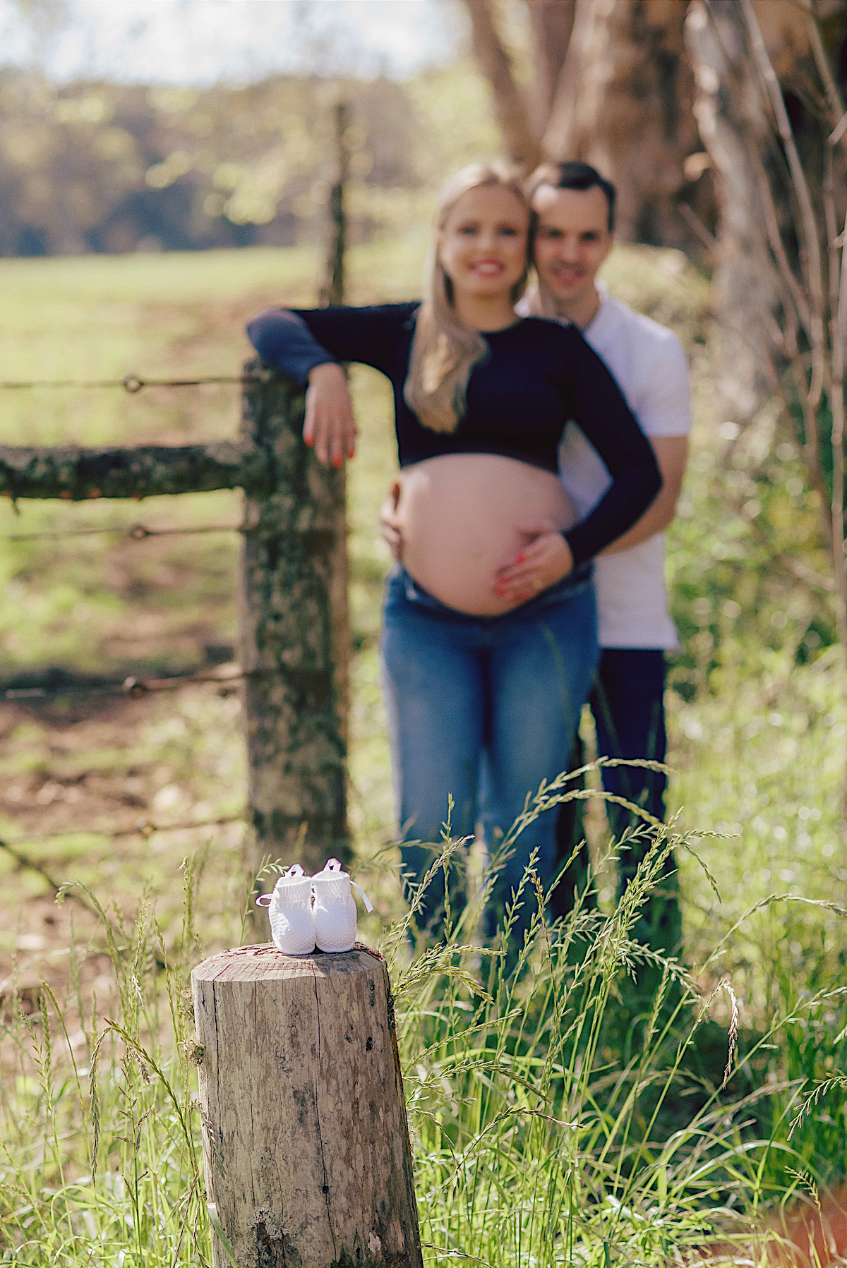 kelli - diego - breno - ensaio gestante - gravidez - ensaio ao ar livre - dia de sol - chroma fotografia - campo alegre - sao bento do sul