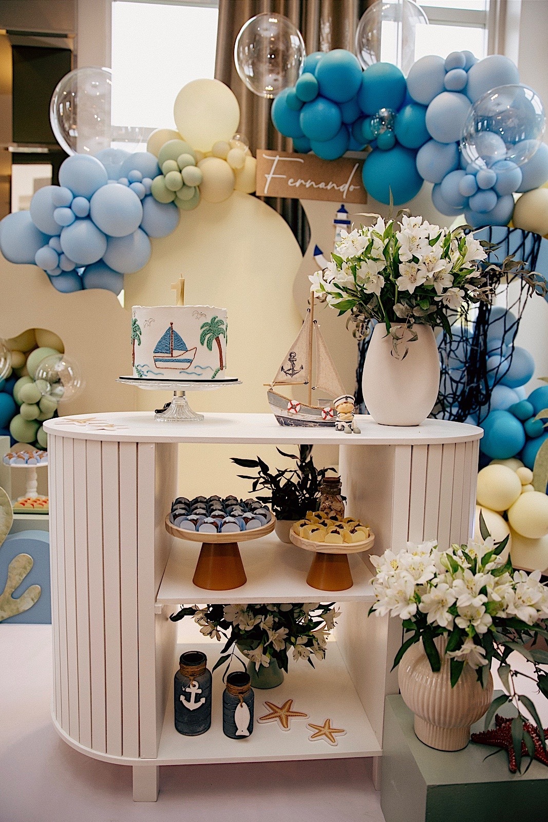 aniversario - aniversario infantil - festa de aniversario - tema nautico - 1 aninho Fernando - aniversario em jaragua do sul - fotografia infantil - fotografos jaragua do sul - fotografos de familia - chroma fotografia