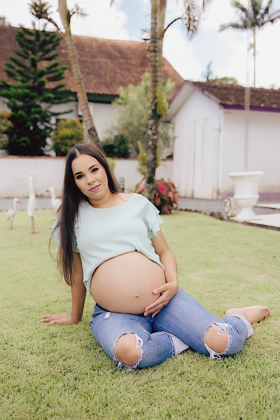 ensaio fotografico - ensaio em casa - ensaio gestante - gestante - ensaio externo - fotografia de familia - fotografos jaragua do sul - chroma fotografia