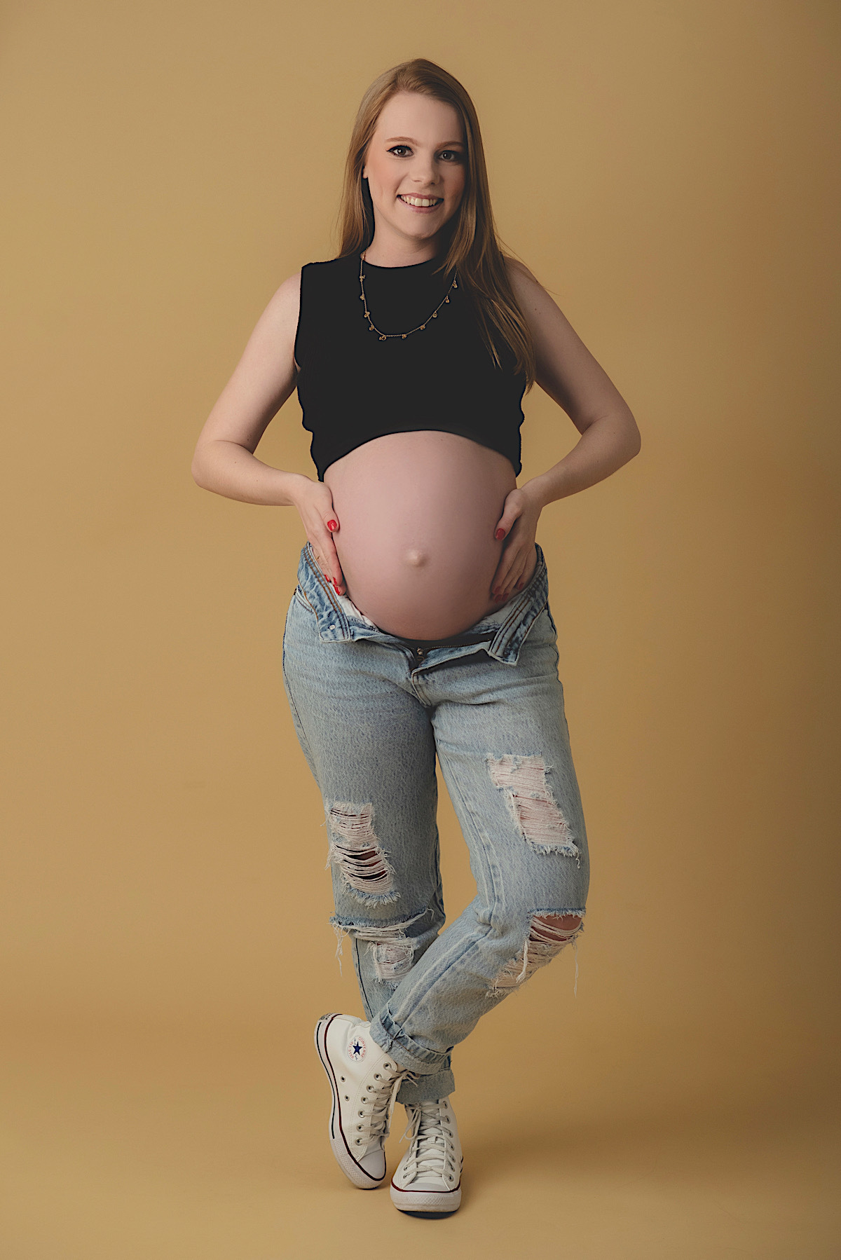 ensaio gestante - eluiza - marco - bernardo - estudio - sao bento do sul - chroma fotografia