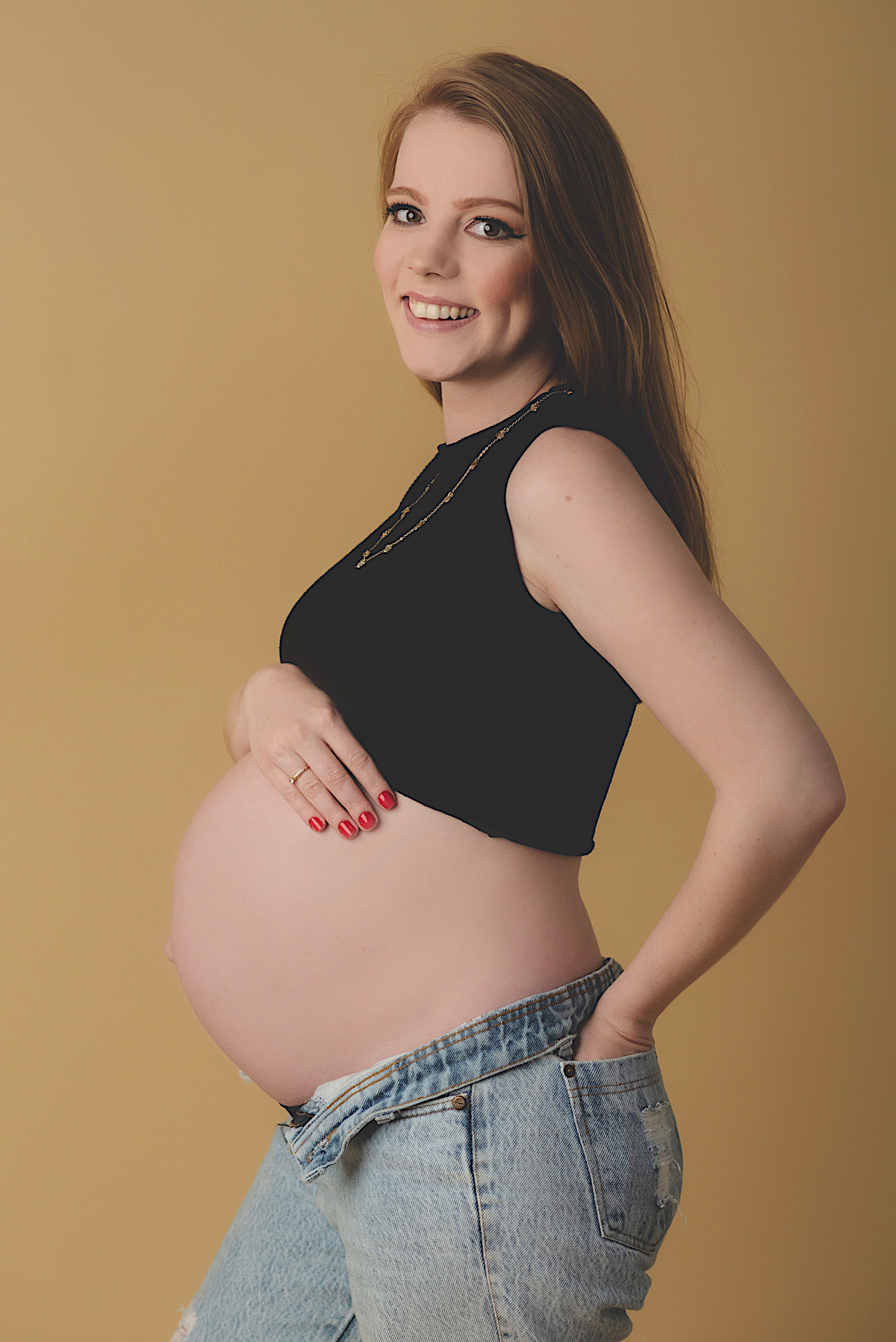 ensaio gestante - eluiza - marco - bernardo - estudio - sao bento do sul - chroma fotografia