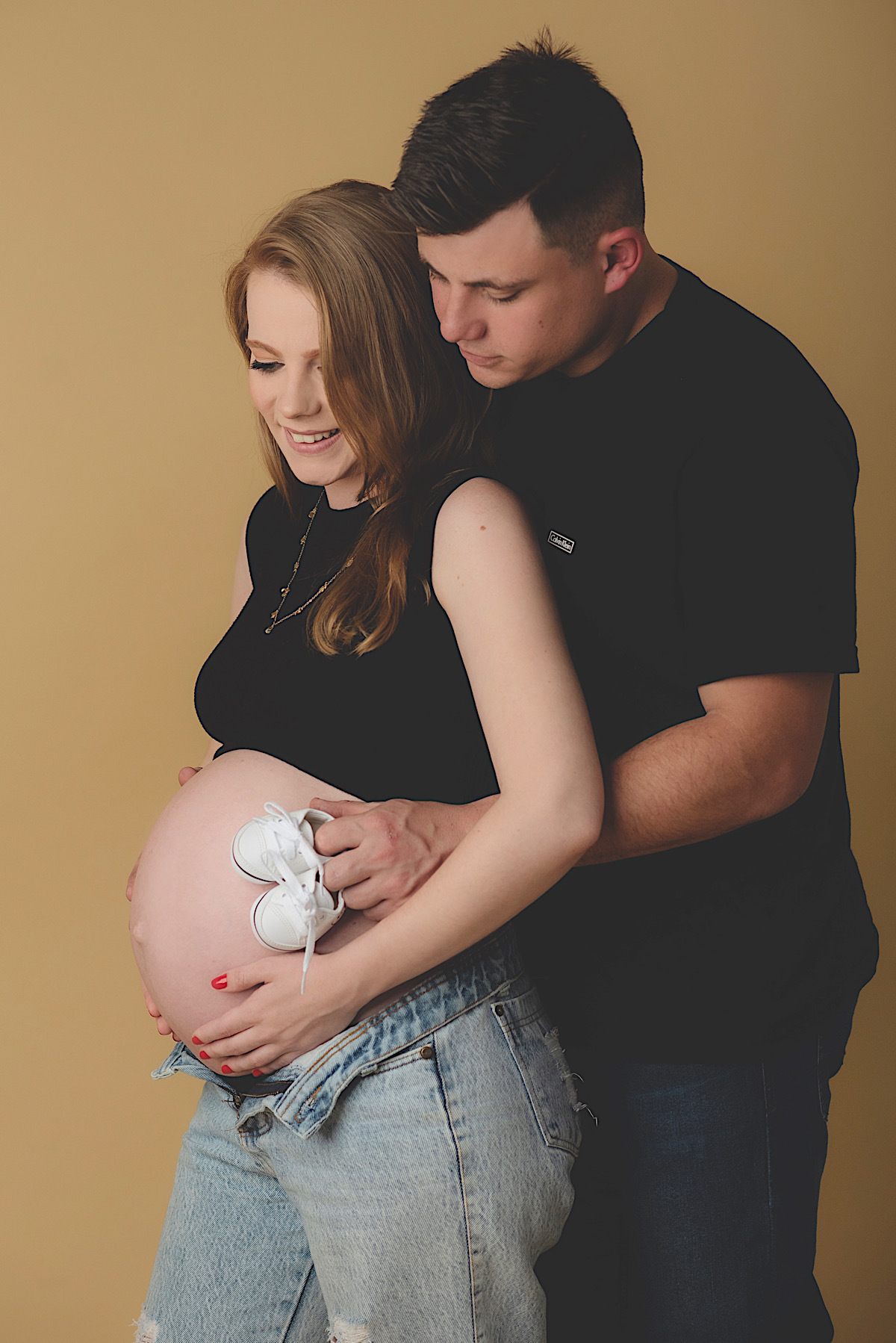 ensaio gestante - eluiza - marco - bernardo - estudio - sao bento do sul - chroma fotografia