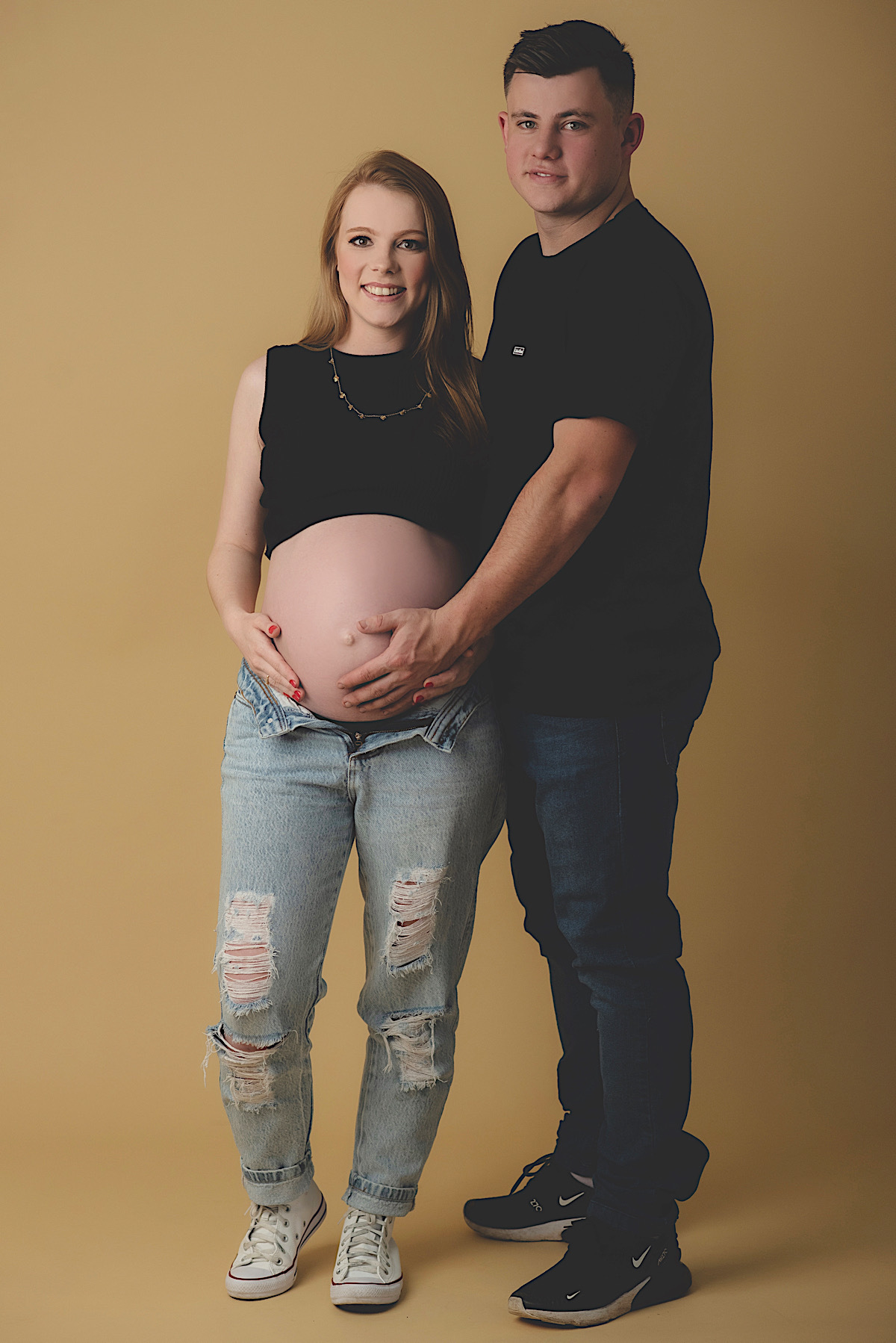 ensaio gestante - eluiza - marco - bernardo - estudio - sao bento do sul - chroma fotografia