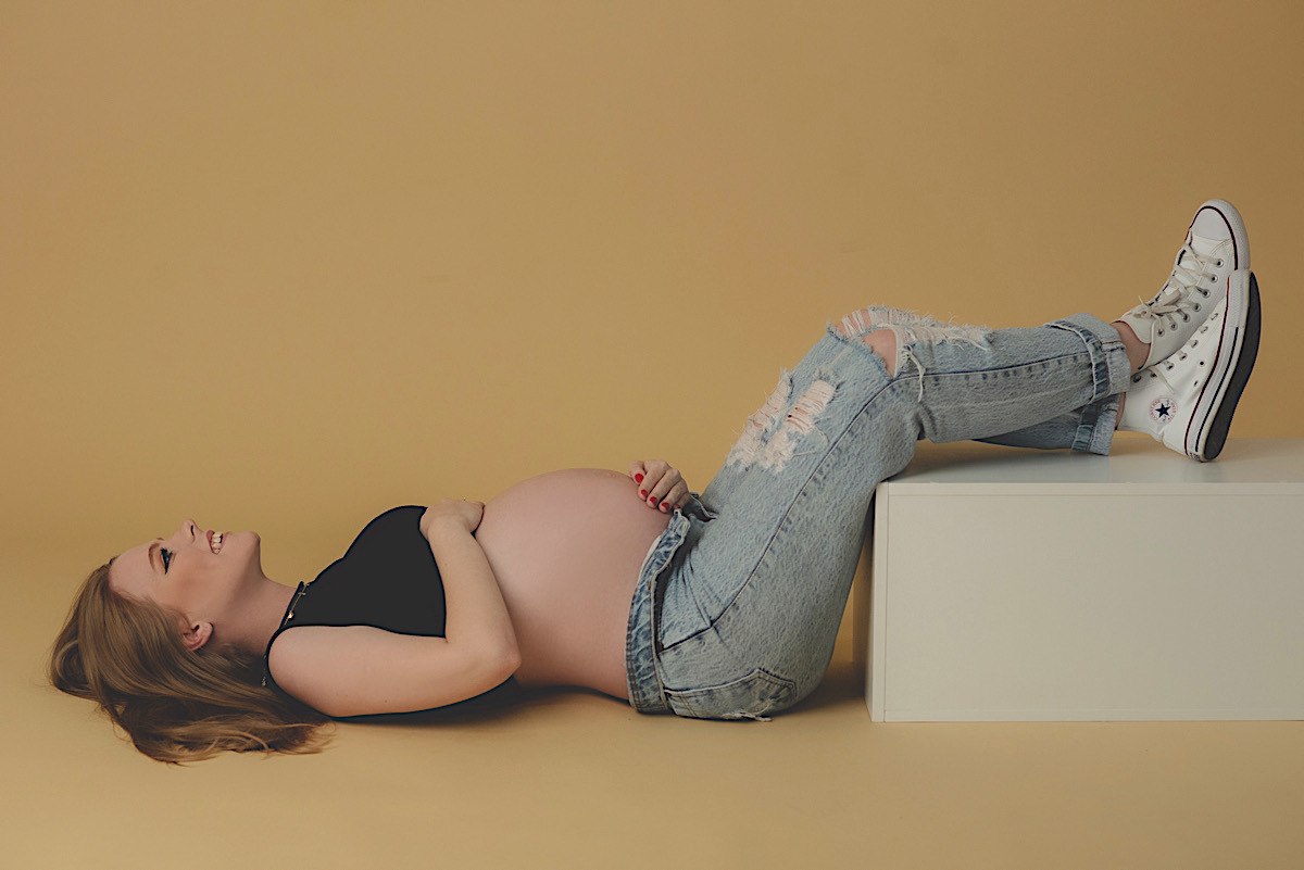 ensaio gestante - eluiza - marco - bernardo - estudio - sao bento do sul - chroma fotografia