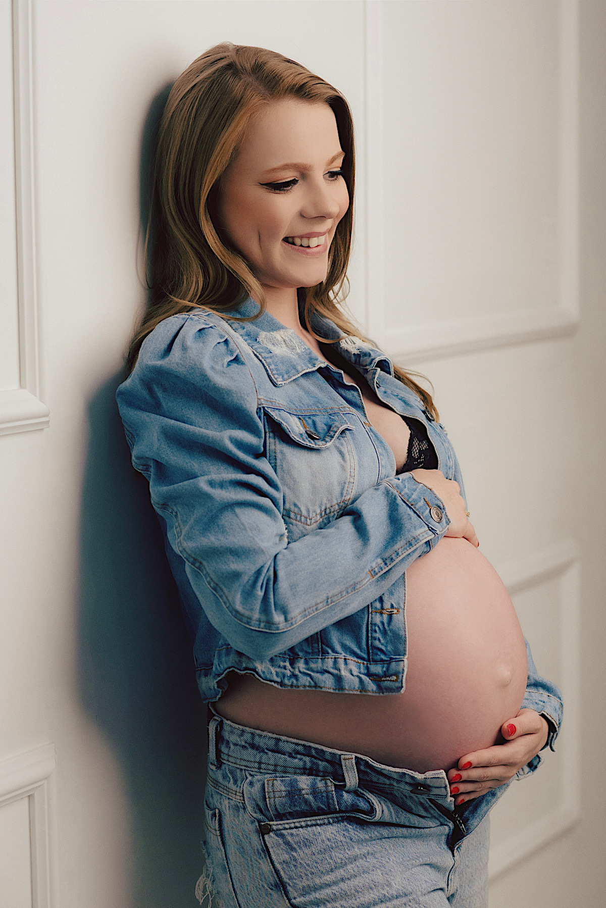 ensaio gestante - eluiza - marco - bernardo - estudio - sao bento do sul - chroma fotografia