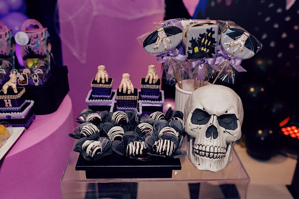 aniversario - aniversario infantil - tema wandinha - fotografos jaragua do sul - fotografos de familia - chroma fotografia