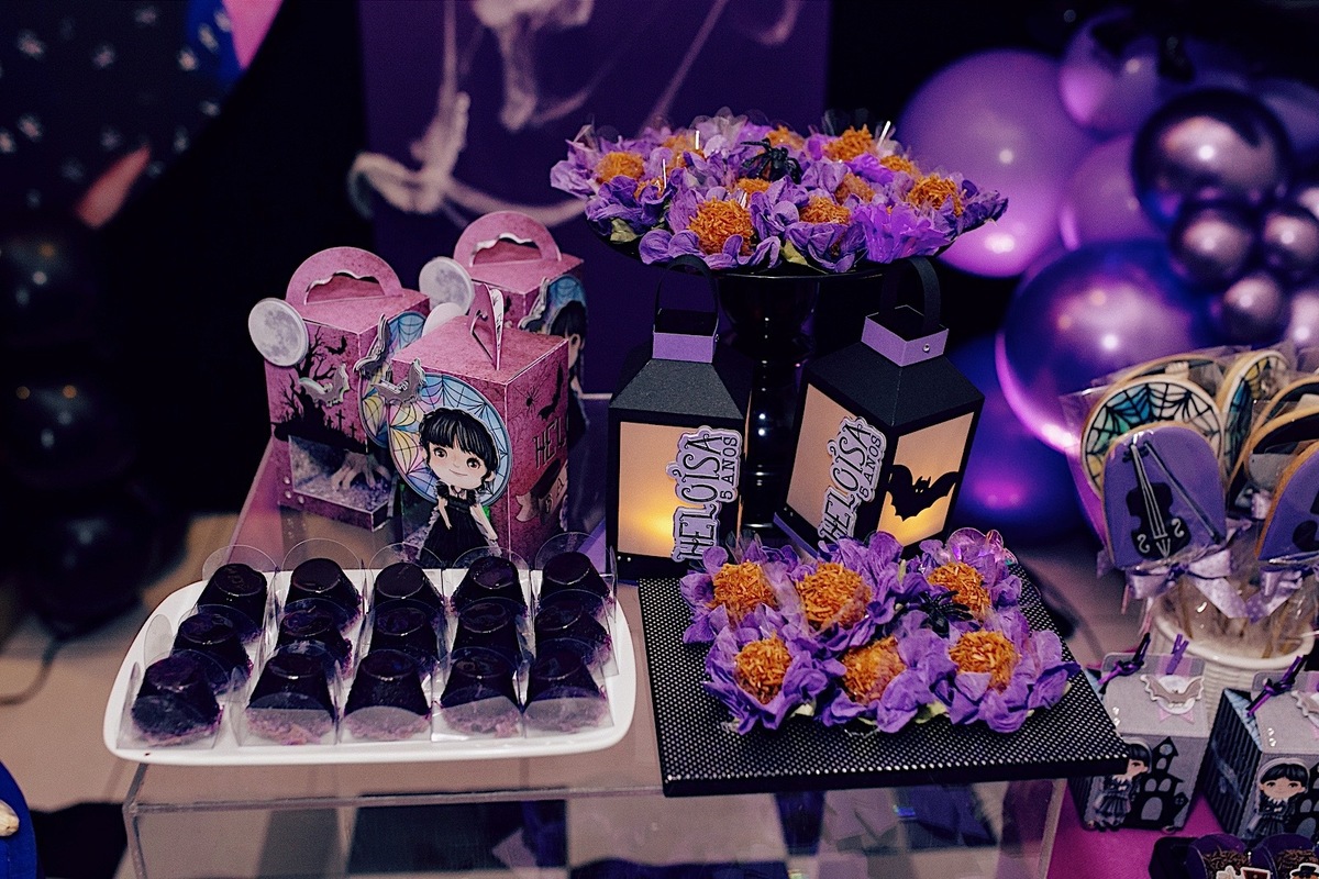 aniversario - aniversario infantil - tema wandinha - fotografos jaragua do sul - fotografos de familia - chroma fotografia