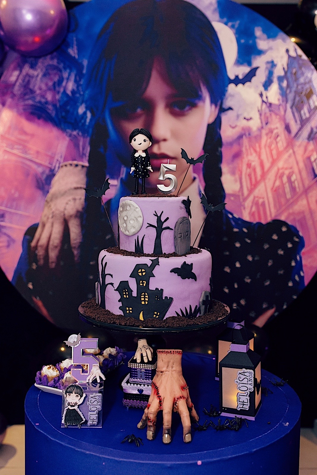 aniversario - aniversario infantil - tema wandinha - fotografos jaragua do sul - fotografos de familia - chroma fotografia