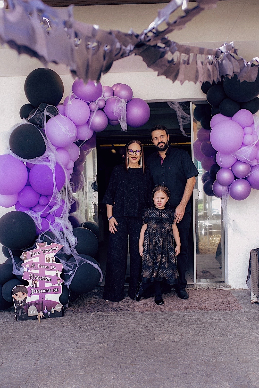 aniversario - aniversario infantil - tema wandinha - fotografos jaragua do sul - fotografos de familia - chroma fotografia