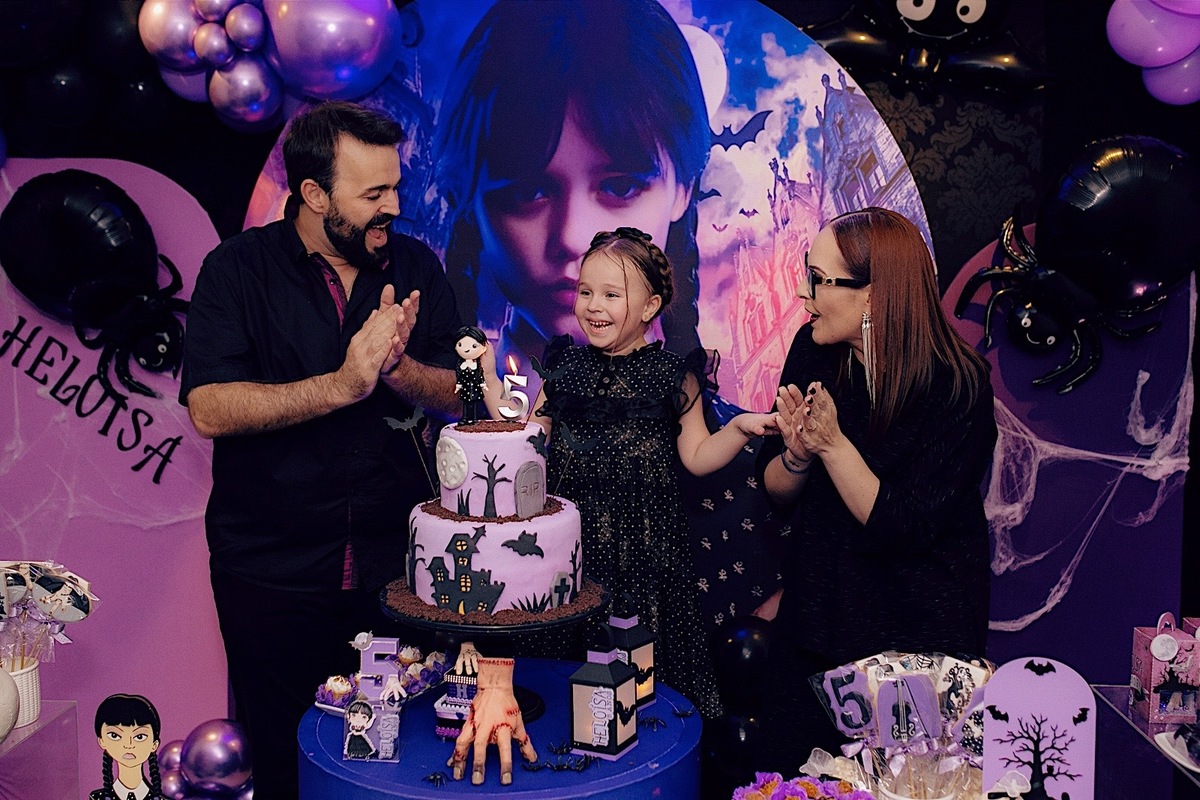 aniversario - aniversario infantil - tema wandinha - fotografos jaragua do sul - fotografos de familia - chroma fotografia