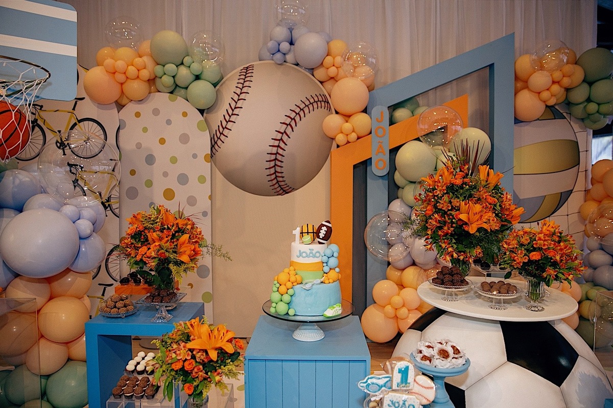 aniversario - aniversario infantil - tema esportes - aniversario Joao 1 ano - aniversario em jaragua do sul - fotografos jaragua do sul - fotografia infantil - chroma fotografia