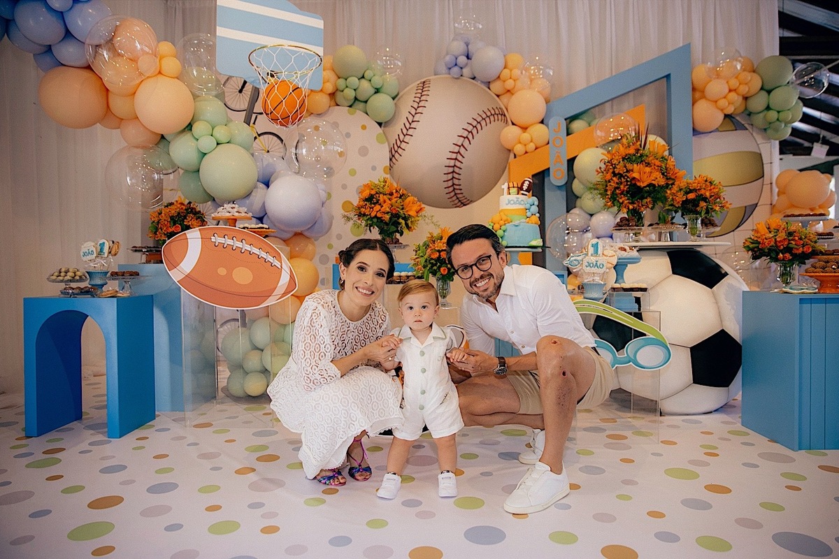 aniversario - aniversario infantil - tema esportes - aniversario Joao 1 ano - aniversario em jaragua do sul - fotografos jaragua do sul - fotografia infantil - chroma fotografia