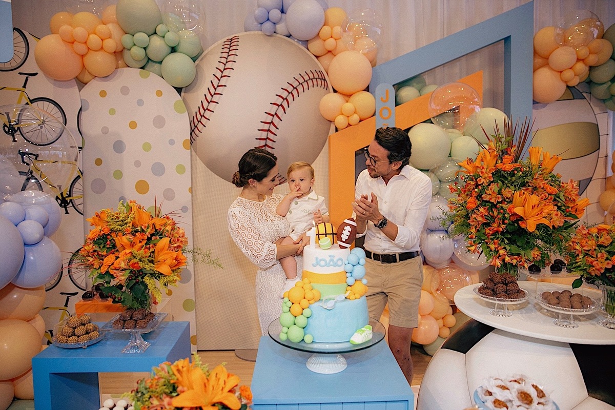aniversario - aniversario infantil - tema esportes - aniversario Joao 1 ano - aniversario em jaragua do sul - fotografos jaragua do sul - fotografia infantil - chroma fotografia