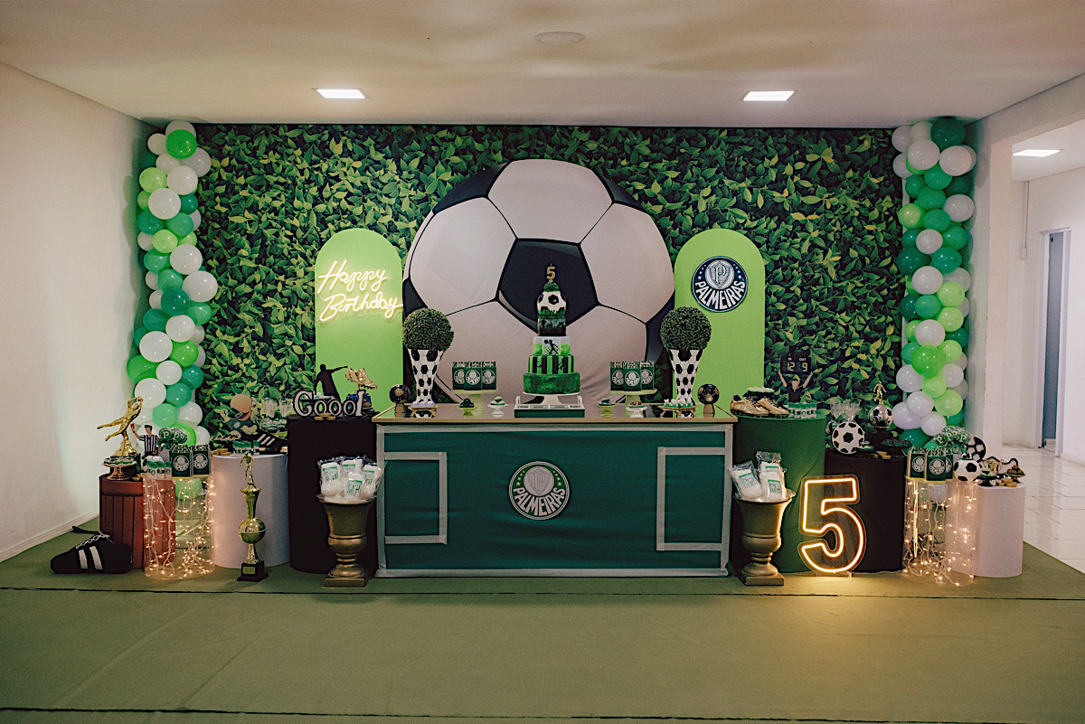 aniversario - heitor - itajai - 5 anos - palmeiras - chroma fotografia