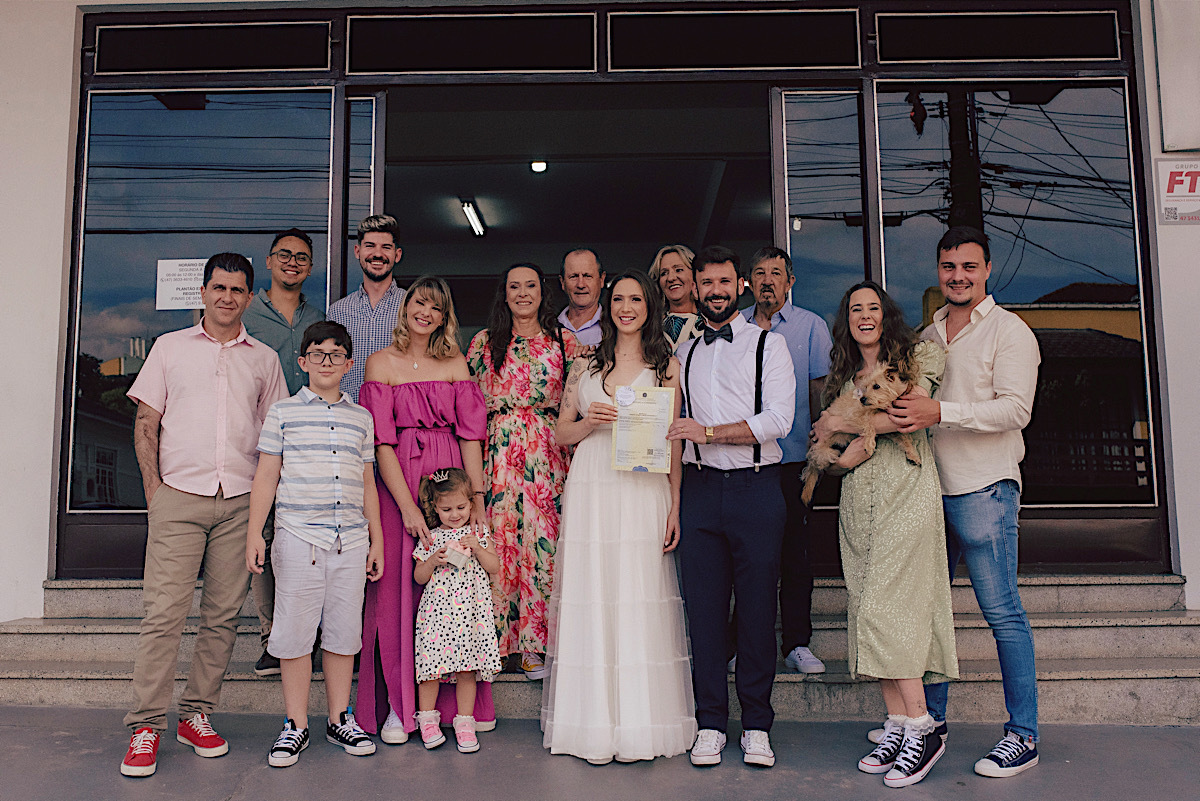 casamento civil - cartorio sao bento do sul - registro civil - chroma fotografia - andressa - vinicius