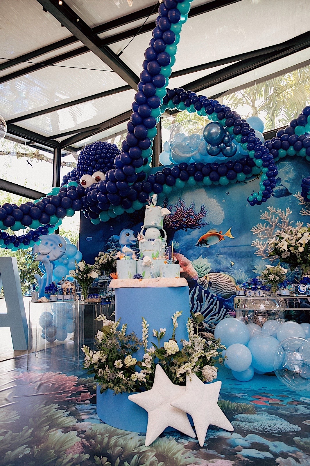 aniversario - aniversario infantil - tema fundo do mar - aniversario de 1 ano - Armani 1 ano - aniversario no quintal vip - aniversario em jaragua do sul - fotografos jaragua do sul - chroma fotografia