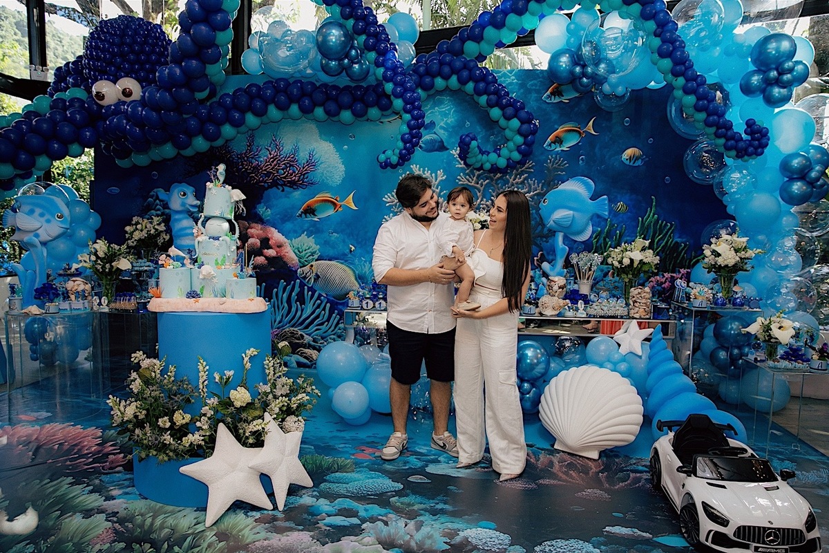 aniversario - aniversario infantil - tema fundo do mar - aniversario de 1 ano - Armani 1 ano - aniversario no quintal vip - aniversario em jaragua do sul - fotografos jaragua do sul - chroma fotografia