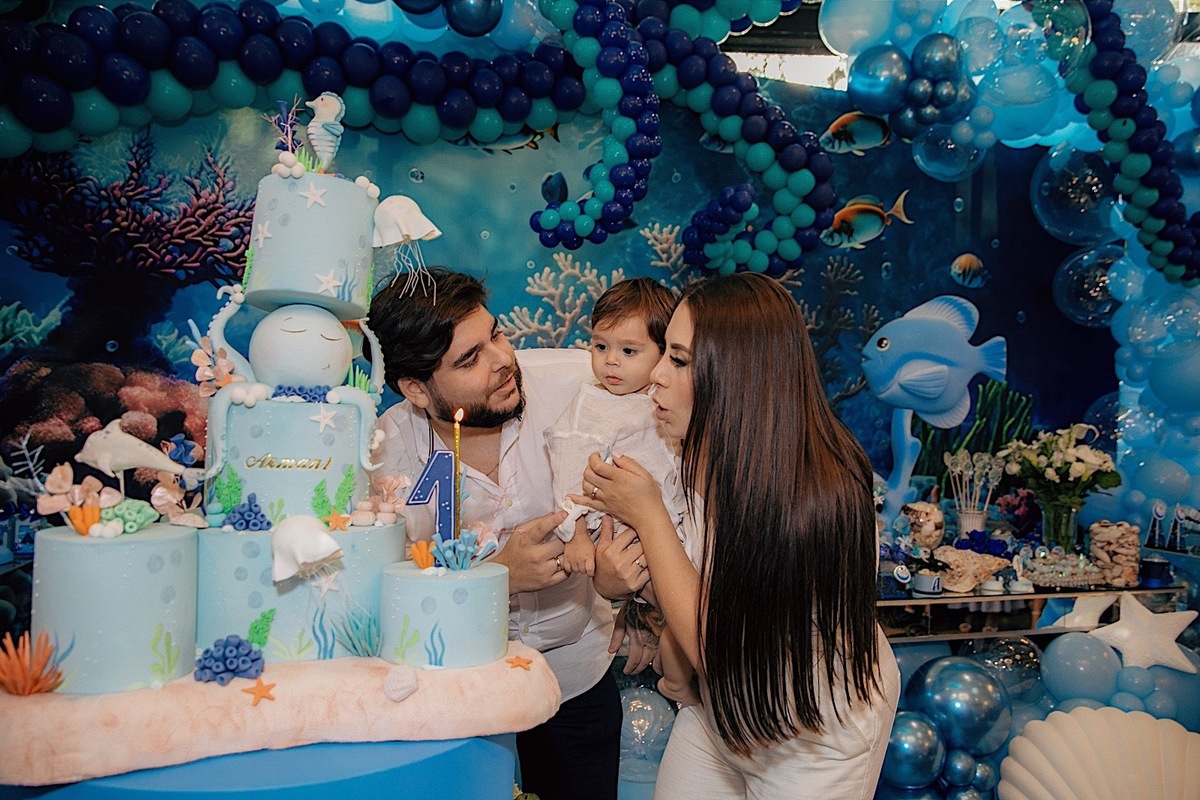 aniversario - aniversario infantil - tema fundo do mar - aniversario de 1 ano - Armani 1 ano - aniversario no quintal vip - aniversario em jaragua do sul - fotografos jaragua do sul - chroma fotografia