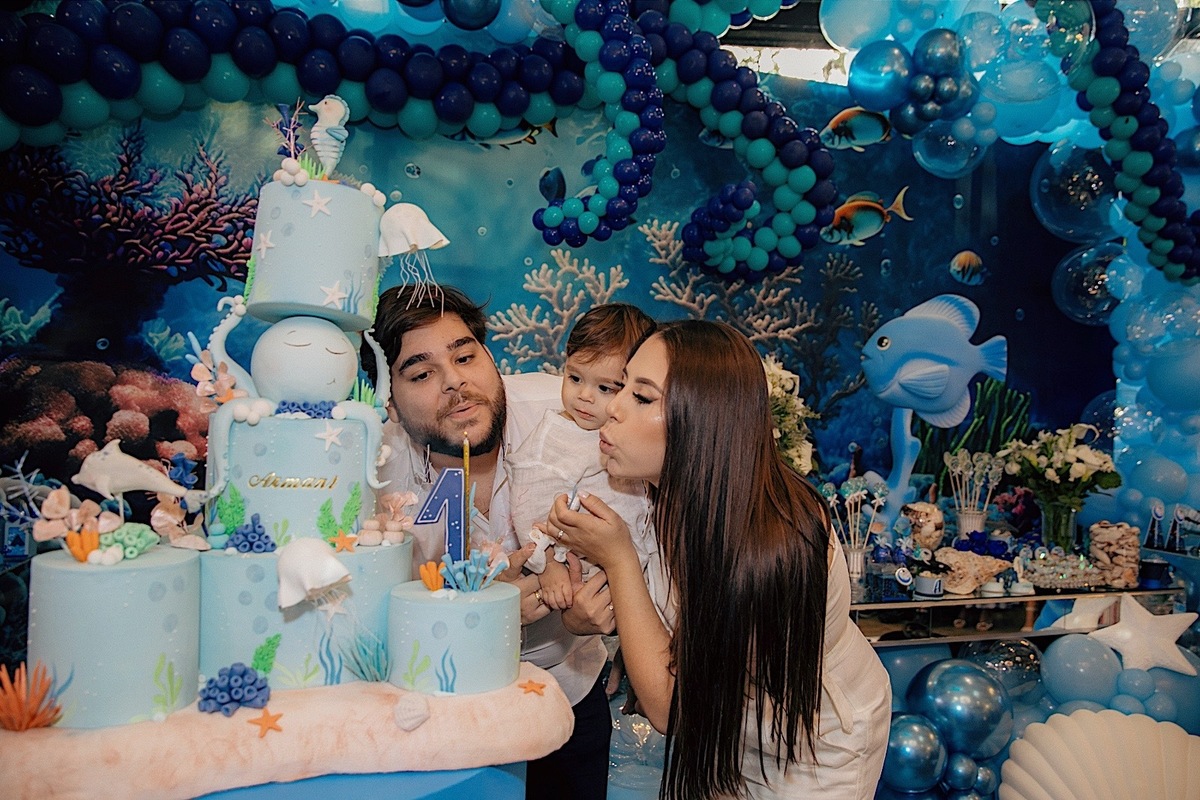 aniversario - aniversario infantil - tema fundo do mar - aniversario de 1 ano - Armani 1 ano - aniversario no quintal vip - aniversario em jaragua do sul - fotografos jaragua do sul - chroma fotografia