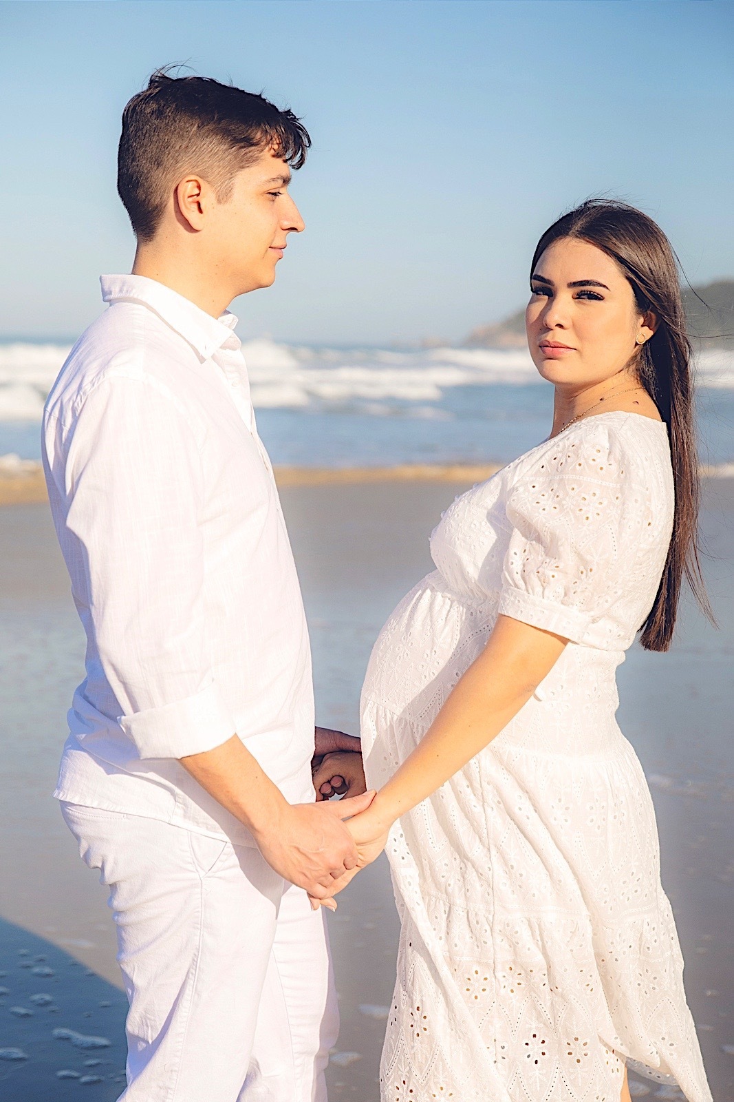 ensaio externo - ensaio na praia - ensaio no rosa - ensaio gestante - ensaio casal - ensaio no litoral - praia do rosa - chroma fotografia