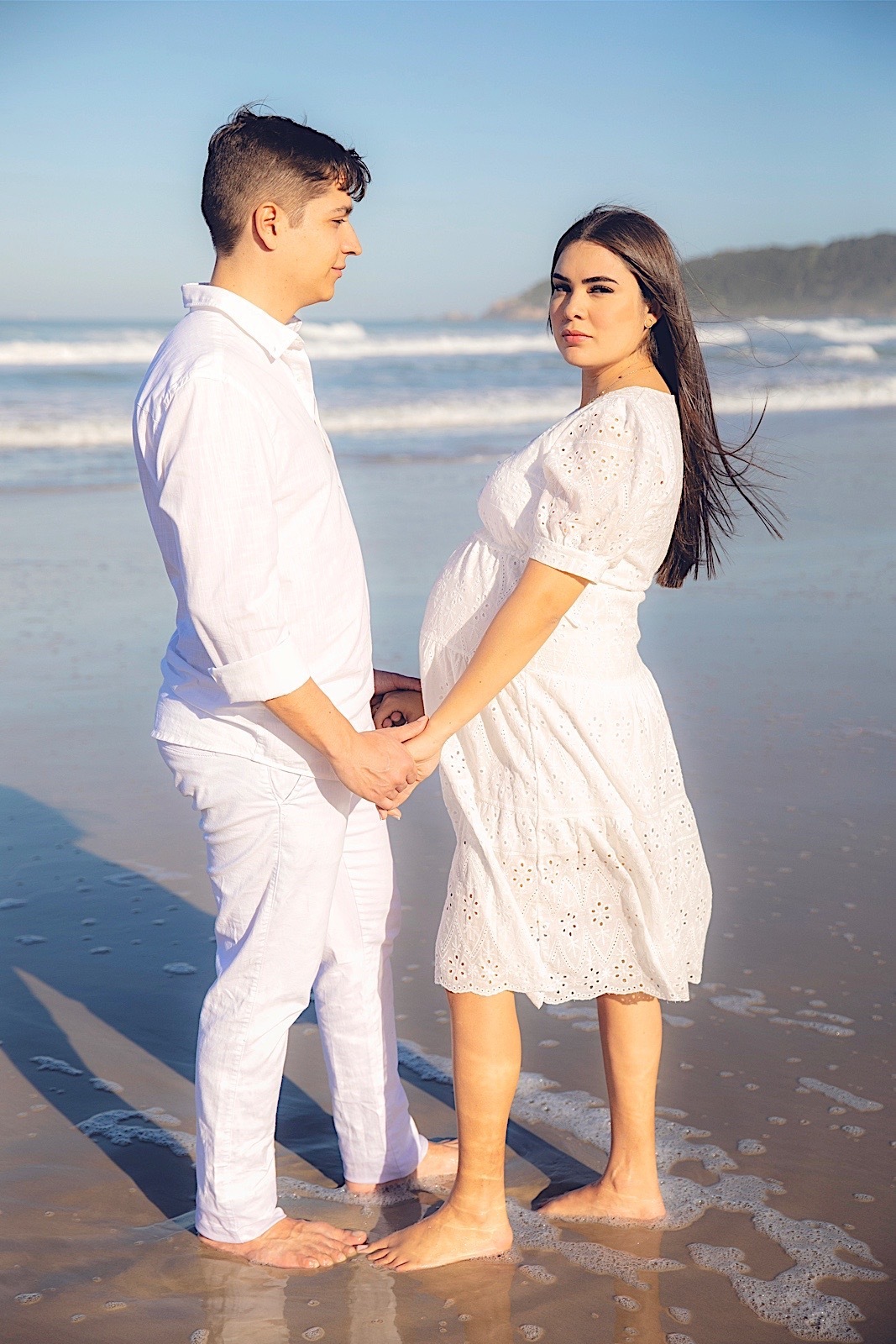 ensaio externo - ensaio na praia - ensaio no rosa - ensaio gestante - ensaio casal - ensaio no litoral - praia do rosa - chroma fotografia