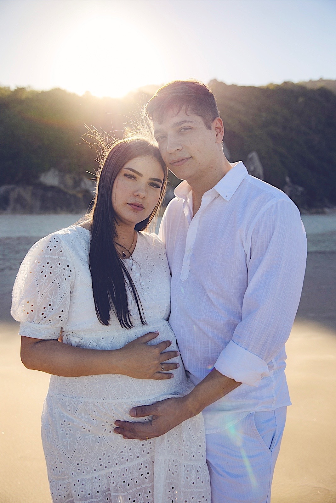 ensaio externo - ensaio na praia - ensaio no rosa - ensaio gestante - ensaio casal - ensaio no litoral - praia do rosa - chroma fotografia