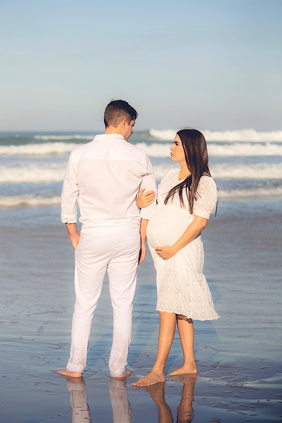 ensaio externo - ensaio na praia - ensaio no rosa - ensaio gestante - ensaio casal - ensaio no litoral - praia do rosa - chroma fotografia