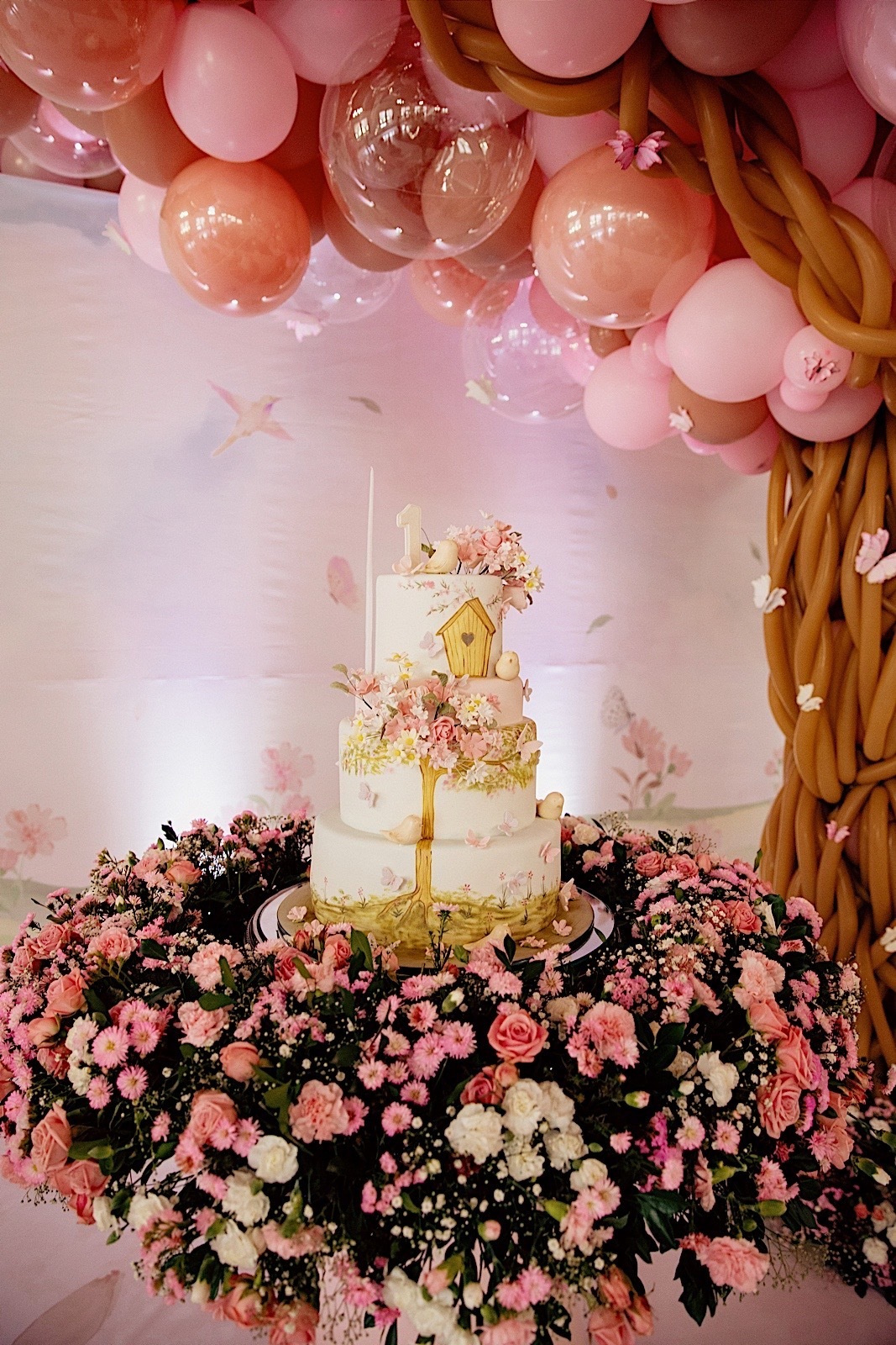 aniversario - aniversario 1 ano - aniversario infantil - festa de aniversario - Liz primeiro aninho - aniversario em jaragua do sul - chroma fotografia