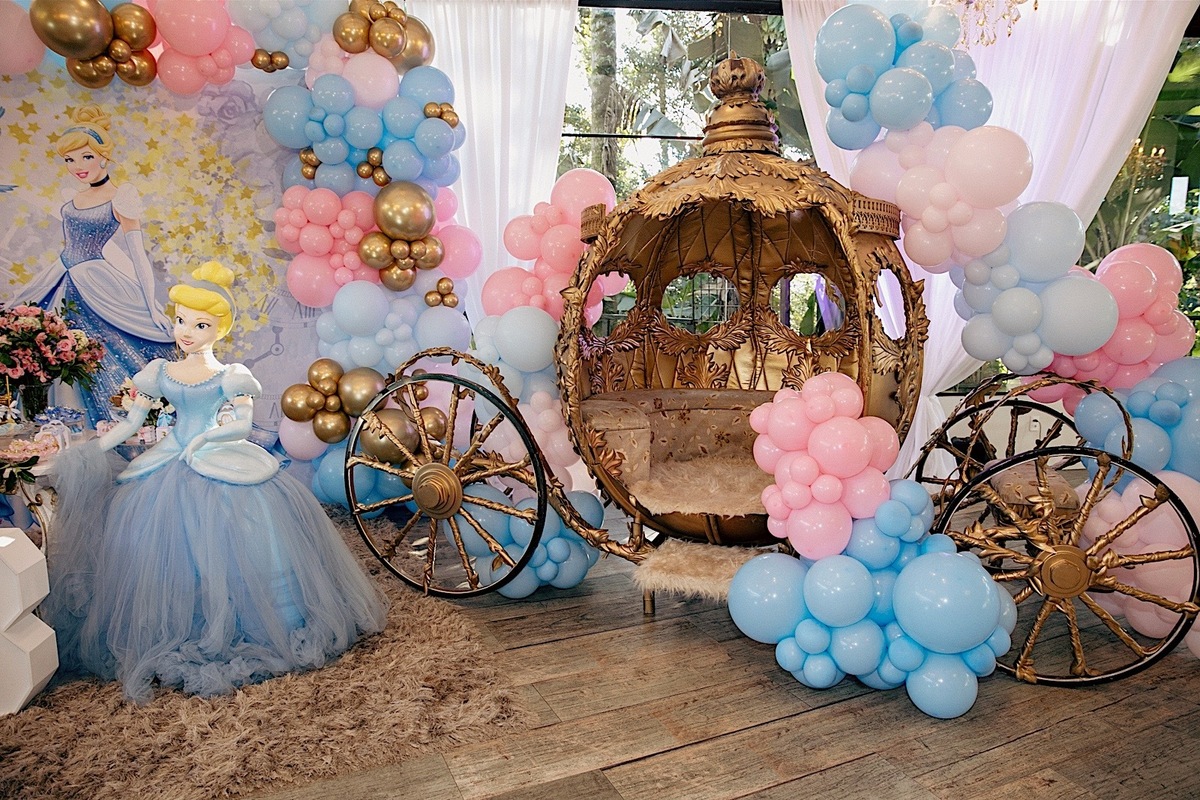 aniversario - aniversario infantil - aniversario da cinderela - tema cinderela - 3 anos da Maite - fotografos jaragua do sul - chroma fotografia