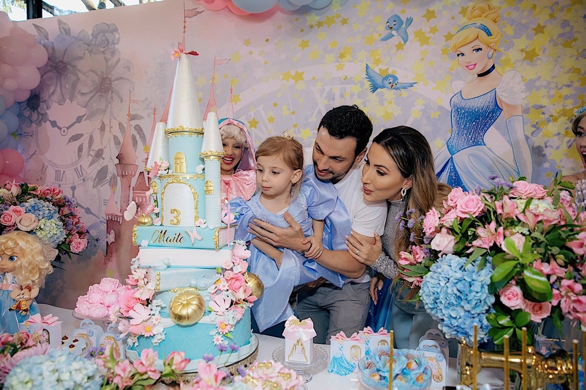 aniversario - aniversario infantil - aniversario da cinderela - tema cinderela - 3 anos da Maite - fotografos jaragua do sul - chroma fotografia