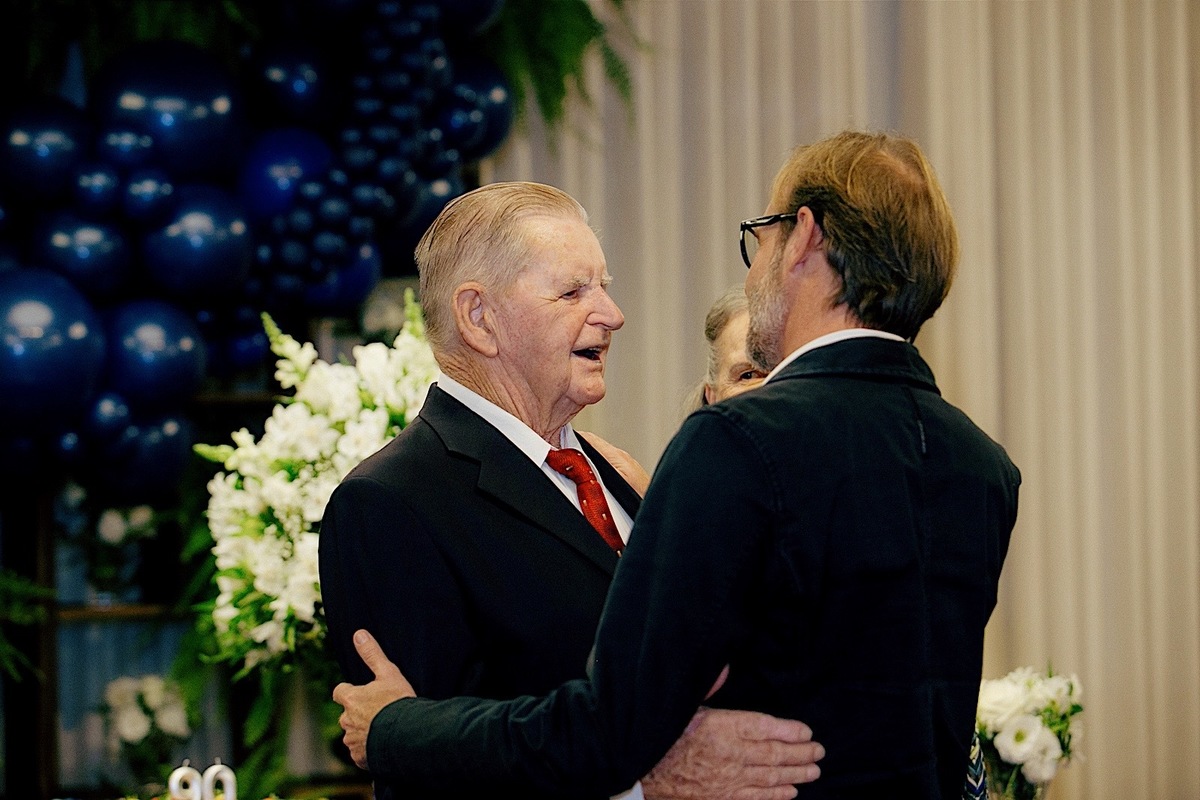 aniversario - aniversario de adulto - aniversario de 90 anos - egon 90 anos - festa na arweg - fotografos jaragua do sul - chroma fotografia