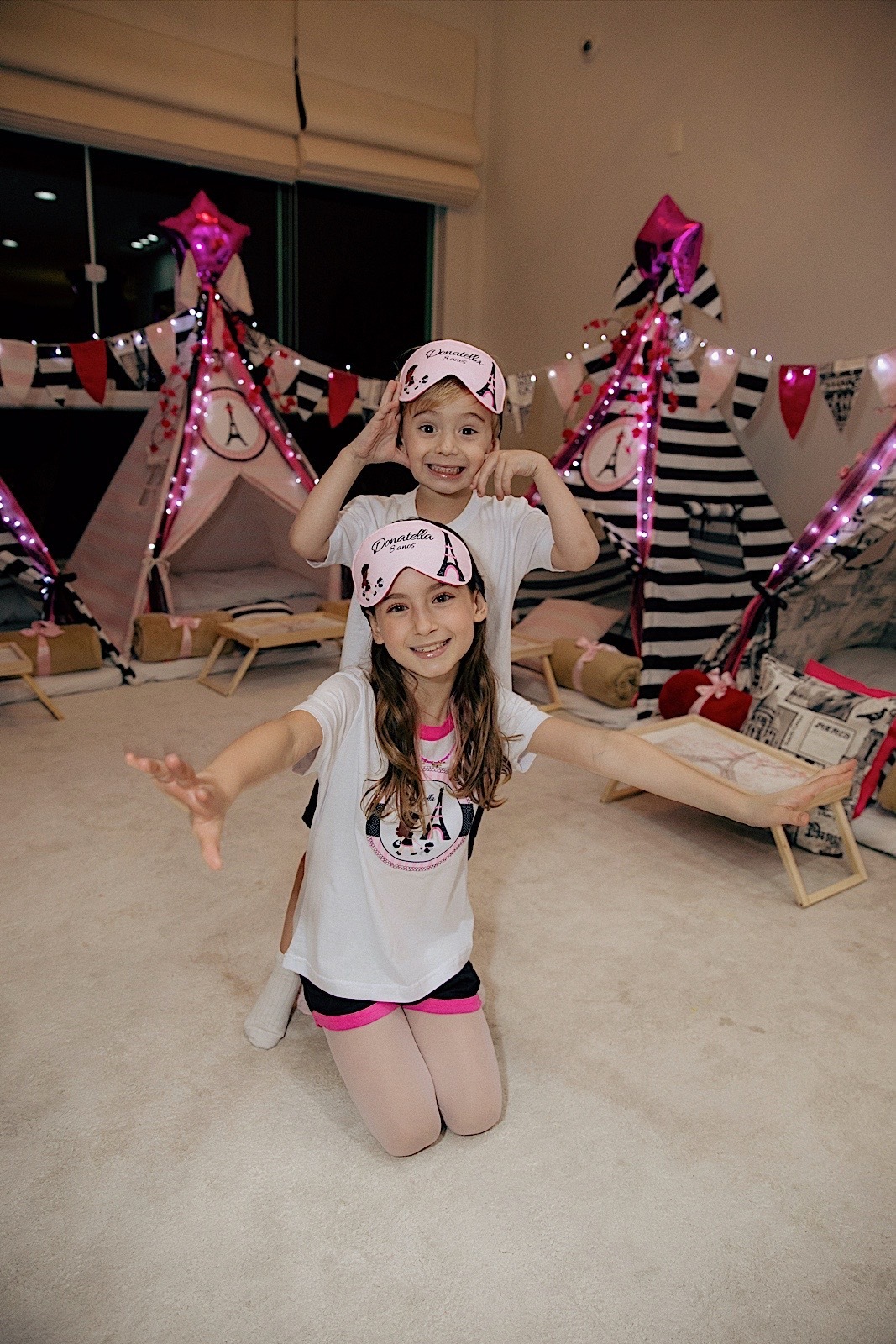 aniversario - aniversario infantil - noite do soninho - aniversario Donatella - donatella 8 anos - fotografia infantil - tema paris - chroma fotografia