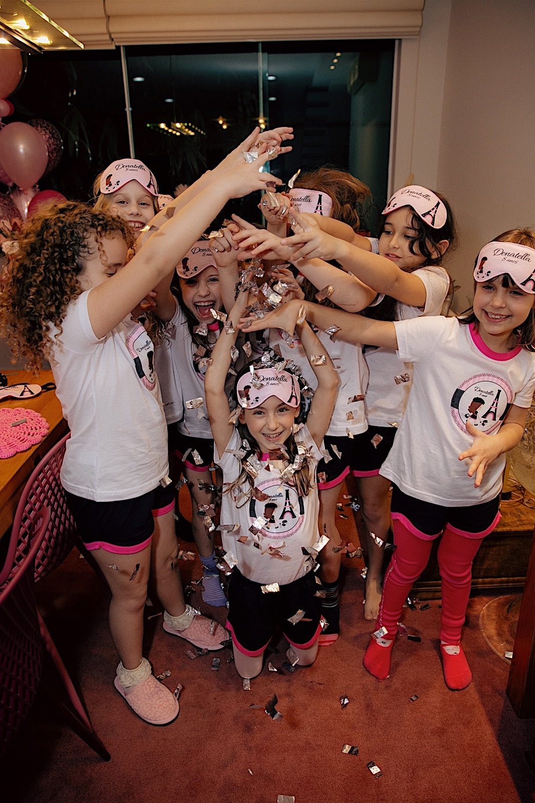 aniversario - aniversario infantil - noite do soninho - aniversario Donatella - donatella 8 anos - fotografia infantil - tema paris - chroma fotografia