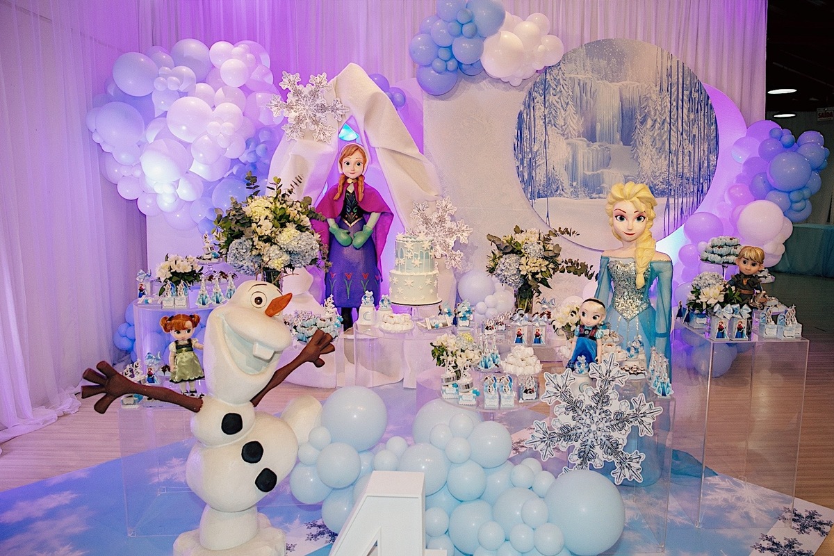 aniversario - aniversario infantil - tema frozen - Clara 4 anos - fotografos jaragua do sul - fotografia infantil - chroma fotografia