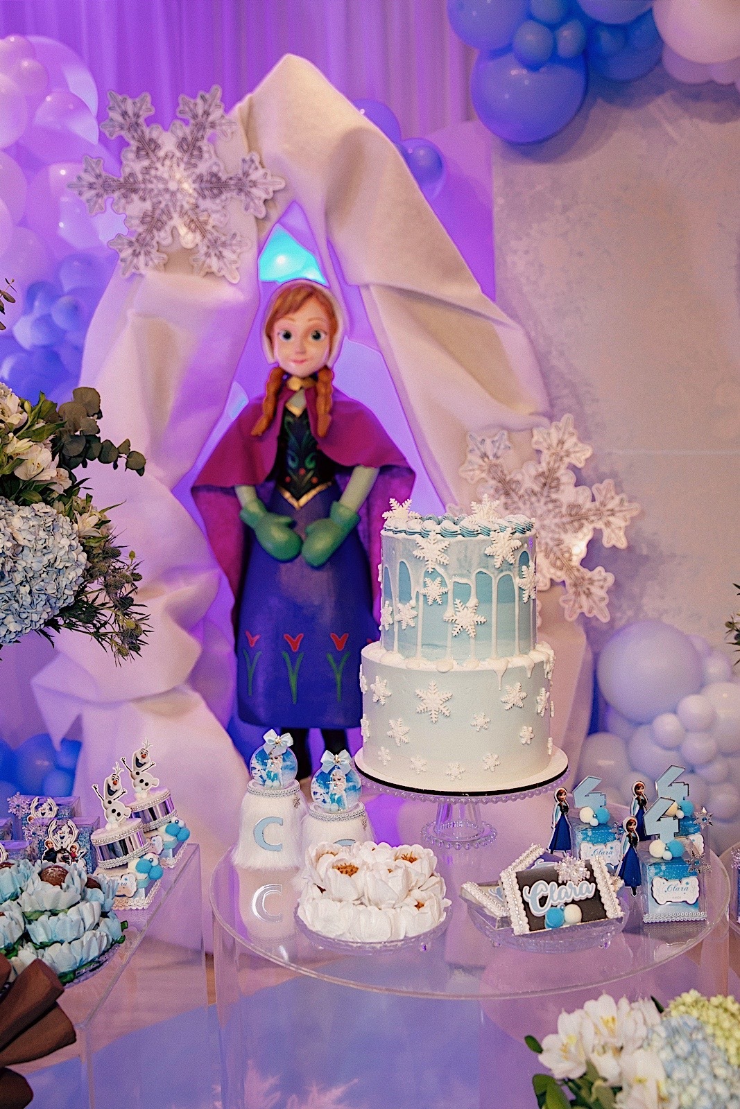 aniversario - aniversario infantil - tema frozen - Clara 4 anos - fotografos jaragua do sul - fotografia infantil - chroma fotografia