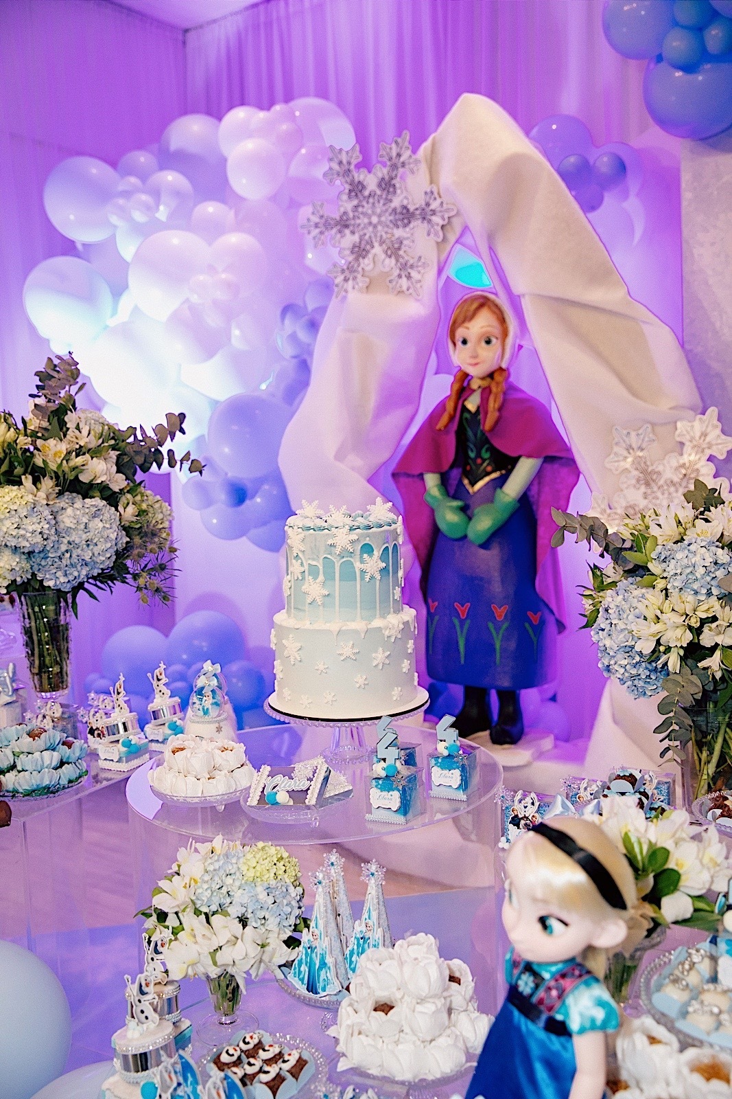 aniversario - aniversario infantil - tema frozen - Clara 4 anos - fotografos jaragua do sul - fotografia infantil - chroma fotografia