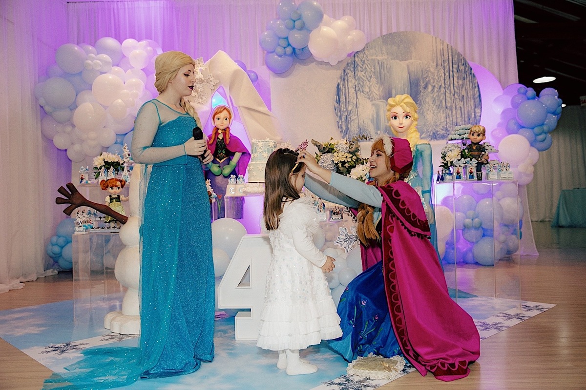 aniversario - aniversario infantil - tema frozen - Clara 4 anos - fotografos jaragua do sul - fotografia infantil - chroma fotografia