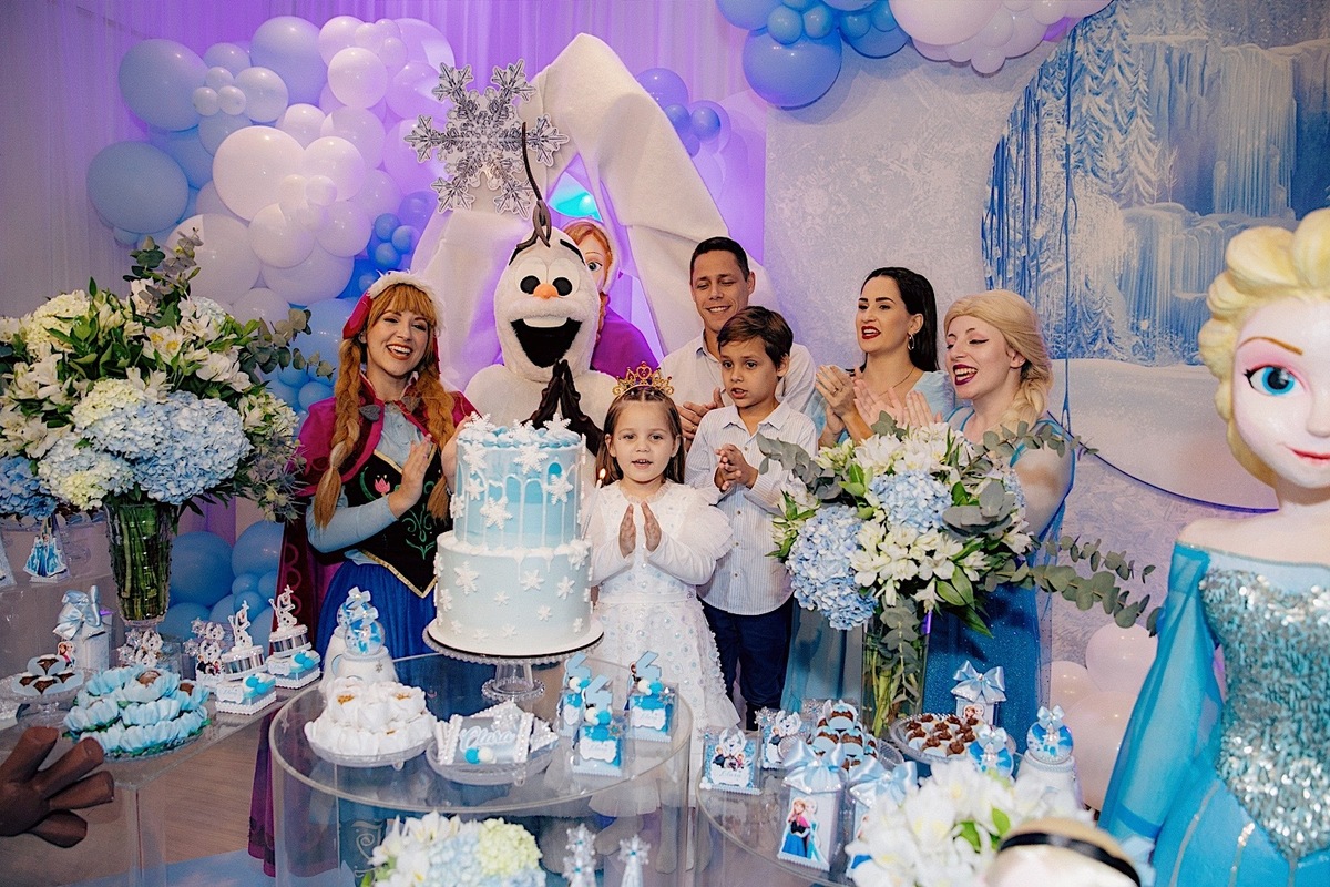 aniversario - aniversario infantil - tema frozen - Clara 4 anos - fotografos jaragua do sul - fotografia infantil - chroma fotografia