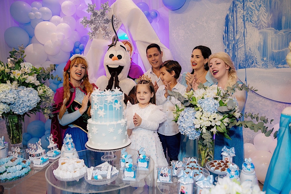 aniversario - aniversario infantil - tema frozen - Clara 4 anos - fotografos jaragua do sul - fotografia infantil - chroma fotografia