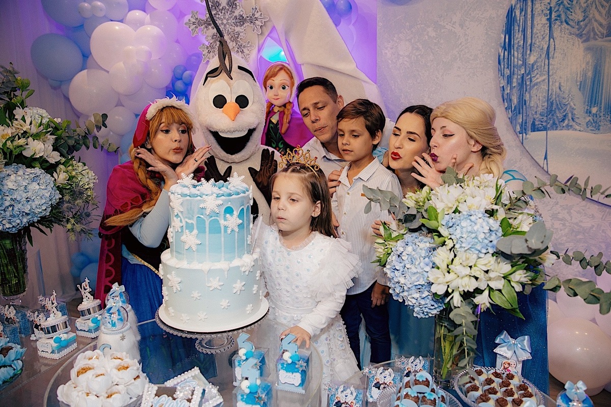 aniversario - aniversario infantil - tema frozen - Clara 4 anos - fotografos jaragua do sul - fotografia infantil - chroma fotografia