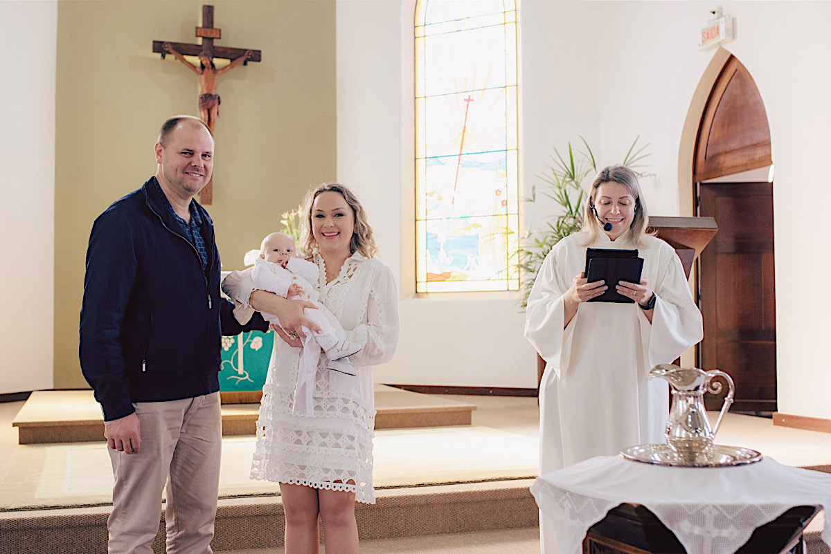 batismo - igreja luterana - sao bento do sul - chroma fotografia - augusto - batismo de menino - recepcao