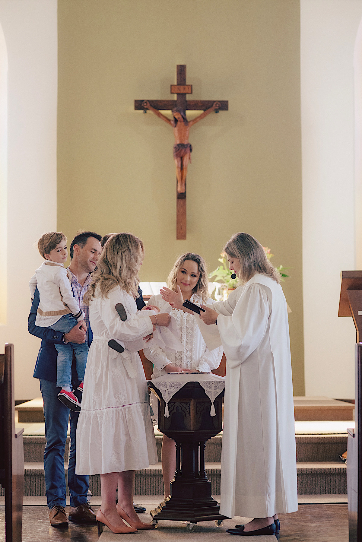 batismo - igreja luterana - sao bento do sul - chroma fotografia - augusto - batismo de menino - recepcao