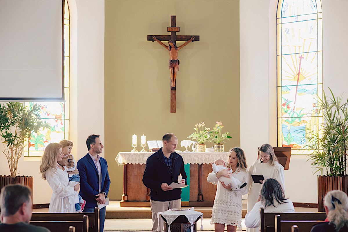 batismo - igreja luterana - sao bento do sul - chroma fotografia - augusto - batismo de menino - recepcao