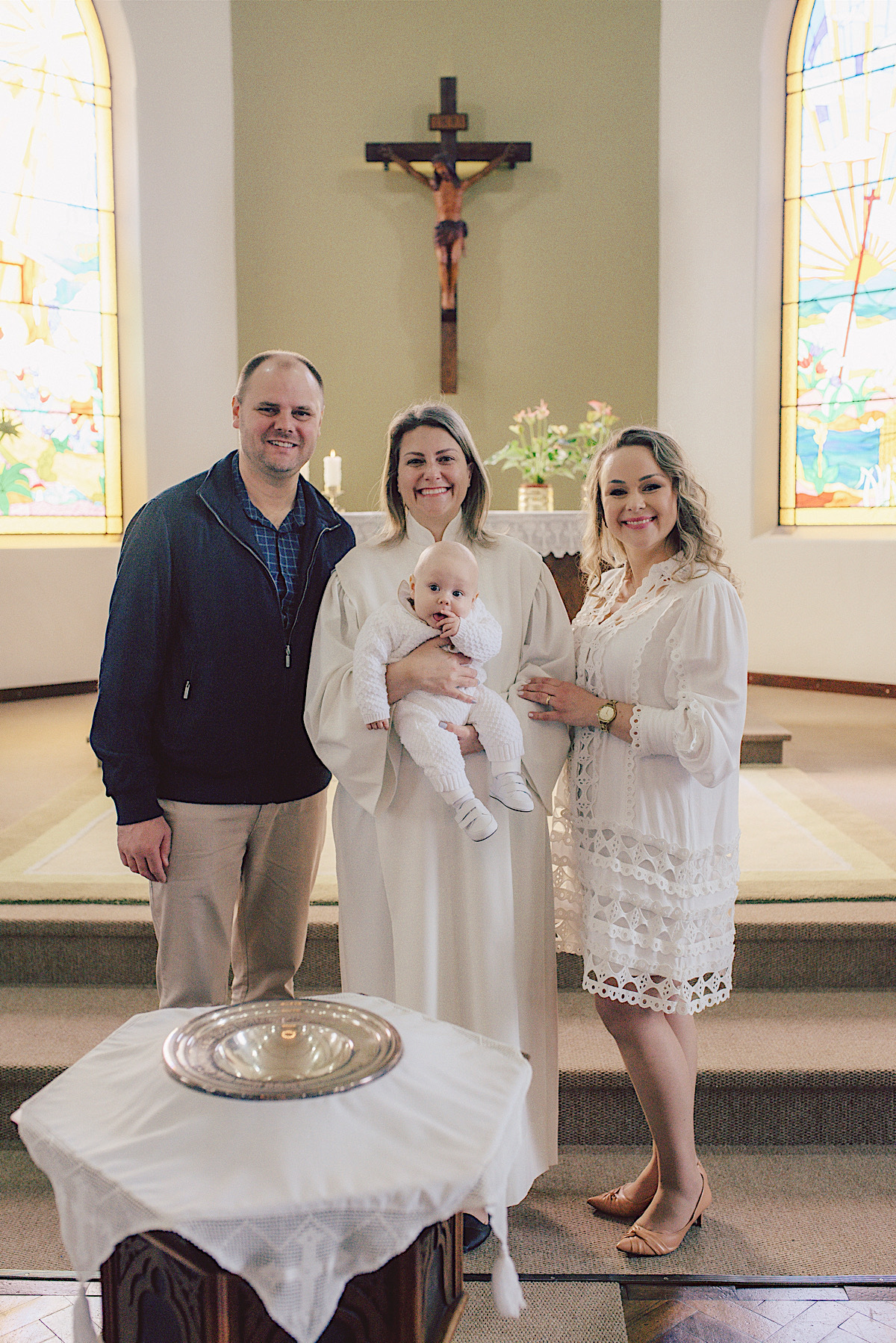 batismo - igreja luterana - sao bento do sul - chroma fotografia - augusto - batismo de menino - recepcao
