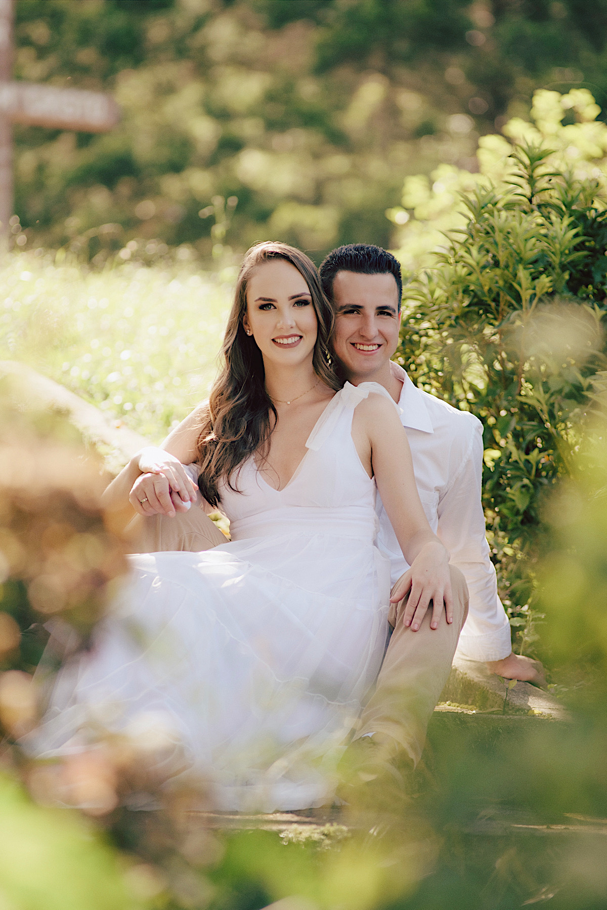 larissa - andrei - pre-casamento - ensaio casal - chroma fotografia - campo alegre - sao bento do sul - cachoeira - dia de sol