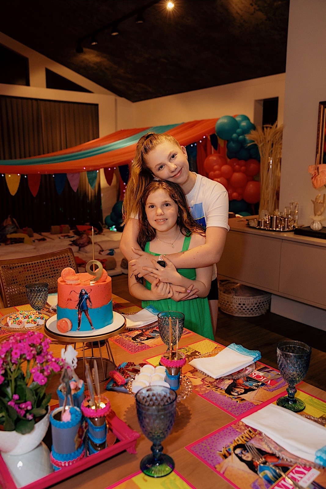 aniversario - aniversario infantil - noite do soninho - aniversario da Vicky - Vicky 9 anos - fotografos jaragua do sul - chroma fotografia