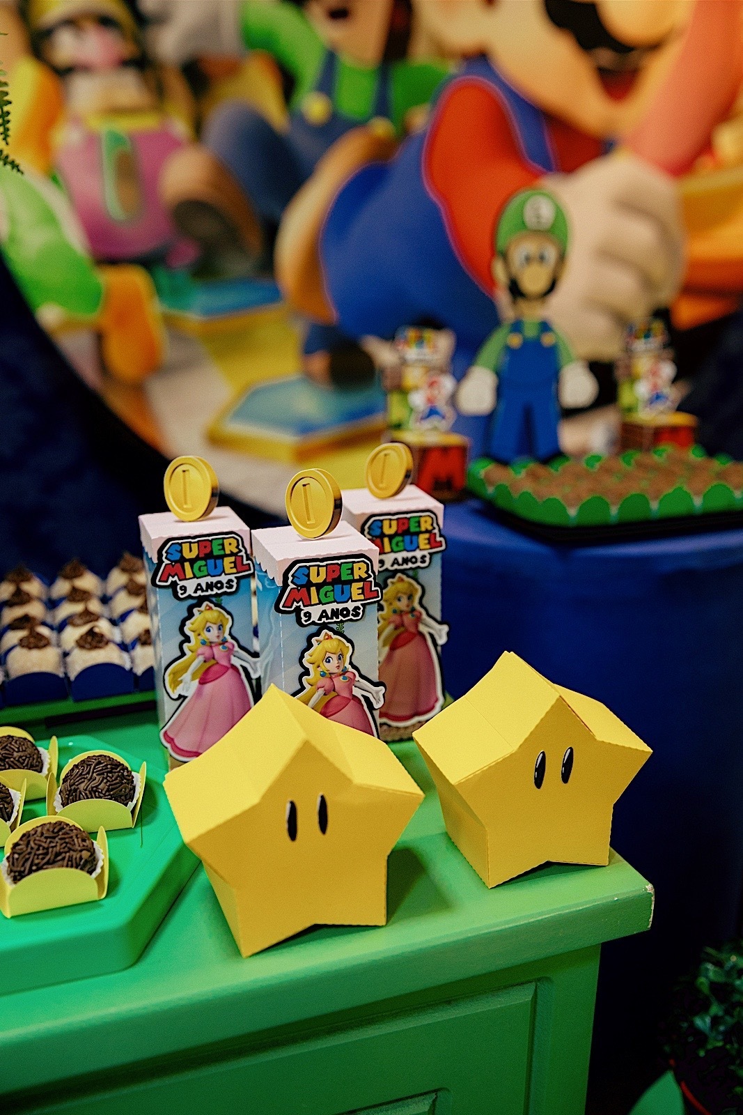 aniversario infantil - aniversario - aniversario miguel 9 anos - miguel 9 anos - fotografos jaragua do sul - fotografia infantil - festa de aniversario - tema super mario - jaragua do sul - chroma fotografia