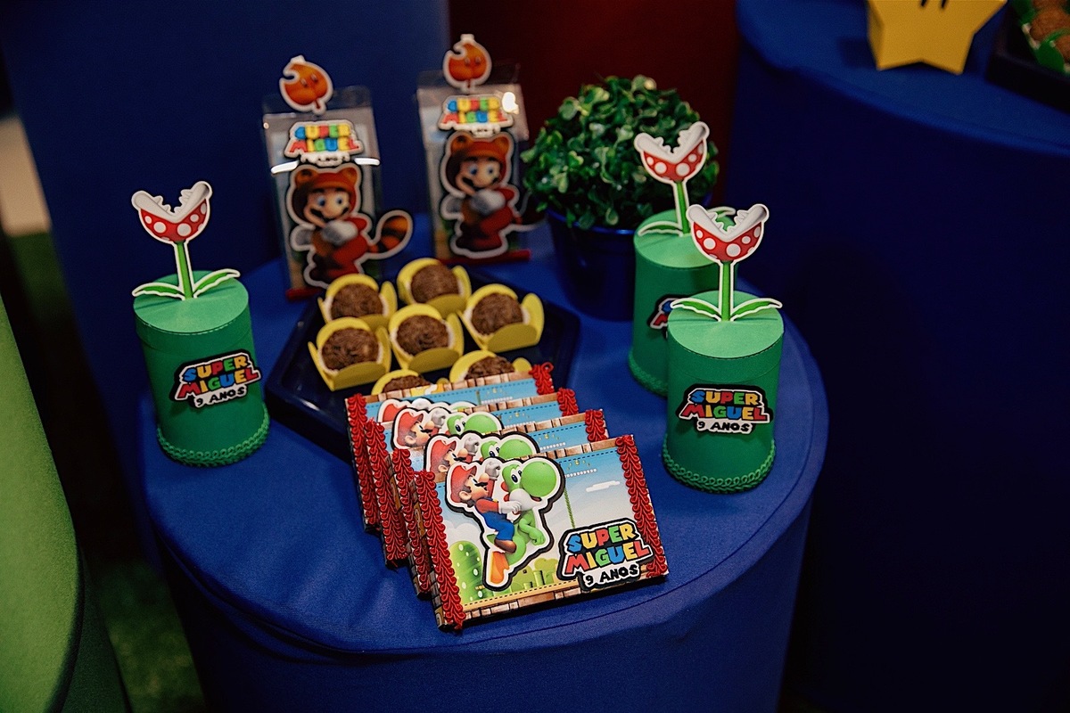 aniversario infantil - aniversario - aniversario miguel 9 anos - miguel 9 anos - fotografos jaragua do sul - fotografia infantil - festa de aniversario - tema super mario - jaragua do sul - chroma fotografia