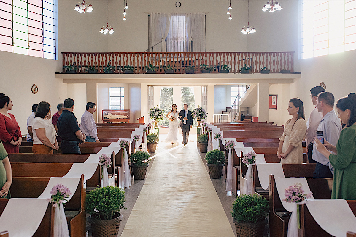 casamento - gislaine - herbert - mini wedding - chroma fotografia - sao bento do sul - igreja catolica - lefel